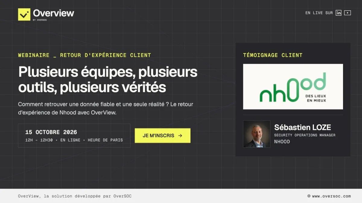 Comment retrouver une donnée de sécurité fiable ? Retour d'expérience Nhood